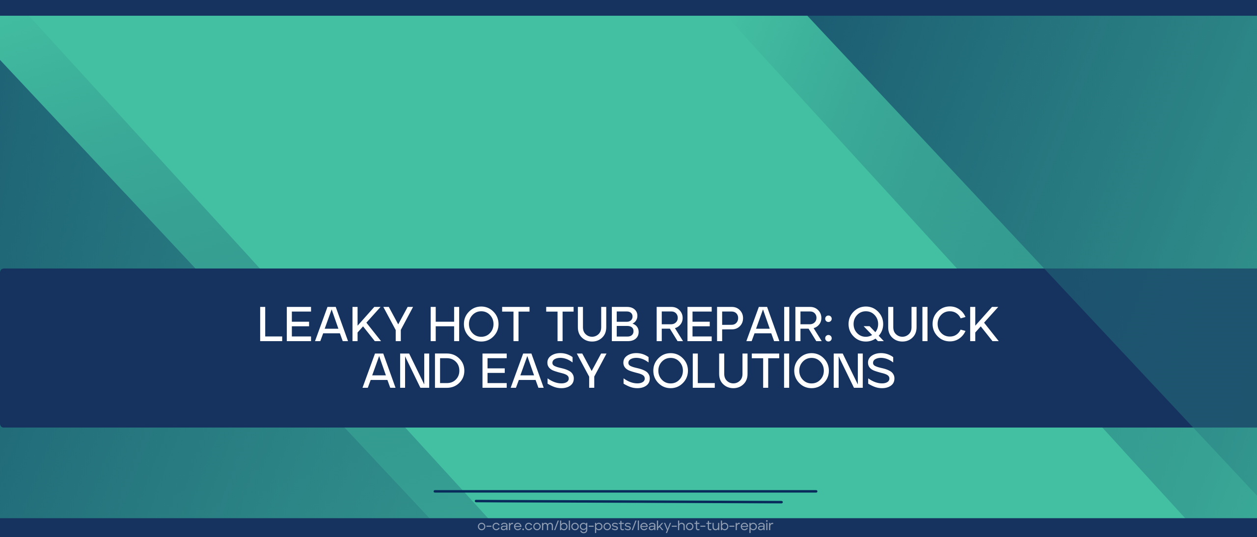 Leaky Hot Tub Repair Quick and Easy Solutions